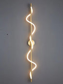 Ljojo Modern Copper Wall Lamp Luxury Bedroom Bedside Light Living Room Artistic TV Background