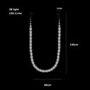 2026 New Trend Crystal Bullet High Ceiling Chandelier | Ljojo Light Fixture for Living Room Staircase