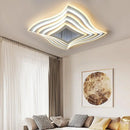 Nordic Iron Ceiling Light Warm Multi-color Bedroom Geometric Design Ljojo
