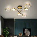 Modern Aluminum LED Ceiling Light Luxury for Living Room Dining Home Indoor, Ljojo Designer Lighting