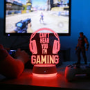 3D Gaming Enthusiast USB Night Light by Ljojo - Glow-in-the-Dark Creative Desktop Decor
