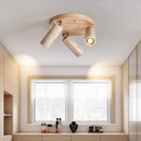 Ljojo LED Ceiling Light: Natural Yellow Cave Stone Spotlight for Living Room Eco-Friendly Décor