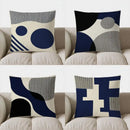 Geometric Pattern Decorative Throw Pillow Cover by Ljojo