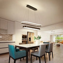 Modern Gold Black Dimmable Led Chandelier for Kitchen Dining Room - Ljojo Home Design Lusters