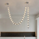 Ljojo LED Pendant Light Chandelier for Modern Living and Dining Room Decor