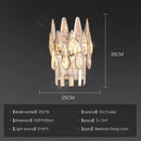 Crystal Villa Chandelier Long Stairway Light Luxury Modern Ljojo