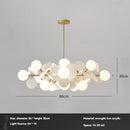 Nordic Colorful Living Room Chandelier Magic Bean Designer Modern Simple Light Luxury Ljojo