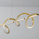 Modern Led Chandelier Pendant Light for Dining Room by Ljojo