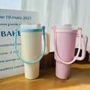 Ljojo 30/40 oz Silicone Tumbler Handle - Portable Cup Strap for Stanley Cup