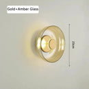 Nordic Minimalist LED Glass Chandelier Home Decoration for Bedroom - Ljojo