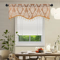 Ljojo Luxury Jacquard Weave Valance Curtain for Home Decoration
