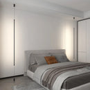 Ljojo 120cm Modern Black LED Floor Lamp for Home Living Room Bedroom Dining Decor