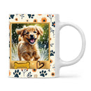 Ljojo 3D Custom Dog Portrait Mug - Perfect Gift for Dog Moms
