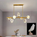 Ljojo Luxury Crystal Living Room Chandelier Modern Bedroom Pendant Lamp Ceiling Light