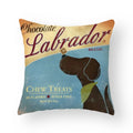 Funny Cartoon Cat & Dog Pillow Covers by Ljojo: Luxury Sofa Bed Decor Pillowcase