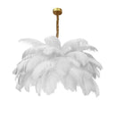 Modern Feather Pendant Light LED Chandelier Nordic Living Room Dining Room Home Decoration - Ljojo