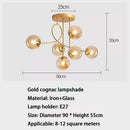 Natural Nordic Magic Bean Pendant Light Fixture for Bedroom Living Room Restaurant by Ljojo