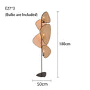 Bamboo Woven Floor Lamp - Elegant Living Room Study Hotel Atmosphere - Ljojo