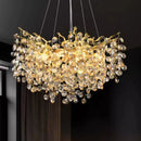 Modern LED Crystal Chandelier Pendant Light Fixture for Home Room by Ljojo