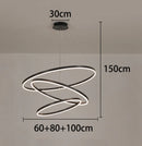 Ljojo Living Room LED Chandeliers Ceiling Lamp Hanging Lights