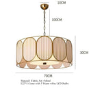 Fabric Art Led Pendant Light For Dining Kitchen Bedside Lighting - Ljojo