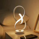 Ljojo LED USB Dimmable Bedside Lamp for Bedroom & Living Room