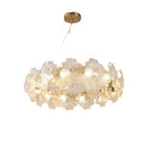 Ljojo Luxury Glass Crystal Chandelier for Living Room, Bedroom, and Study
