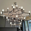 Ljojo Metal Pendant Chandelier: Modern Luxury G9 LED Lighting Fixture