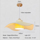 Nordic Cream Fabric Pendant Lights For Dining Room Chandeliers Ljojo