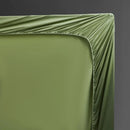 Ljojo 1200 TC Egyptian Cotton Fitted Sheet for Double King Queen Bed