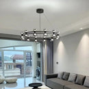 Nordic Glass Led Chandelier for Living Dining Room Kitchen - Ljojo Home Decor Lighting