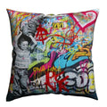 Banksy Street Art Pillowcase Cover 45x45cm - Ljojo Home Decor