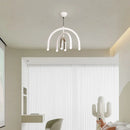 Italy Minimalist LED U-shaped Rainbow Chandelier by Ljojo - Stylish Ceiling Pendant Light