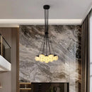 Modern Glass Ball LED Pendant Light for Living Dining Room Kitchen by Ljojo