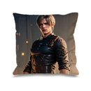 Ljojo Leon Kennedy Anime Pillowcase - 45x45 Decorative Cushion Cover