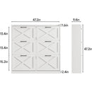 Ljojo™ 6-Drawer Shoe Cabinet with Metal Handles, Entryway Storage Solution