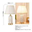 Ljojo Luxe Ceramic Table Lamp for Elegant Living Spaces