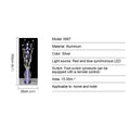 Ljojo Modern Aluminum Wire LED Floor Lamp for Living Room, Bedroom & Hotel