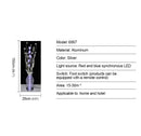 Ljojo Modern Aluminum Wire LED Floor Lamp for Living Room, Bedroom & Hotel