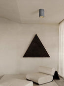 Ljojo LED Tube Light Ceiling Spotlight for Living Room Bedroom Corridor, Japanese Retro Style