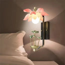 Chinese Style Lotus Wall Lamp Art Decorative Light for Living Room by Ljojo