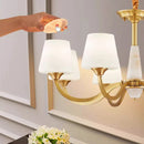 Ljojo Luxury Crystal Chandelier Pendant Light for Living and Dining Room