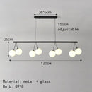 Nordic Minimalist Art LED Chandelier Cherry Magic Bean Pendant Light for Home Decor by Ljojo