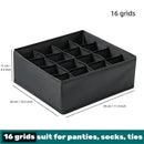 Ljojo™ Wardrobe Organizer for Underwear, Socks, Pants, Bras, Clothes - Drawer Storage Box