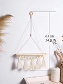 Ljojo™ Macrame Floating Wall Shelf for Modern Home Decor