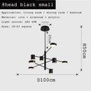 Ljojo Modern Adjustable LED Ceiling Chandelier Pendant Light