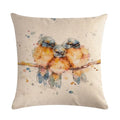 Animal Print Linen Pillowcase by Ljojo - Home Decor Cushion Cover