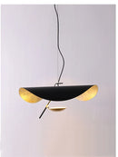 Ljojo Lotus Leaf Art LED Pendant Chandelier for Living Room and Bedroom