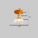 Ljojo LED Ceiling Lights: Modern Nordic Style Aluminum Glass Lamp for Indoor Living Room