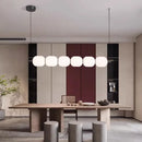 Minimalist Glass Chandelier Pendant Lamp for Bedroom Living Room by Ljojo